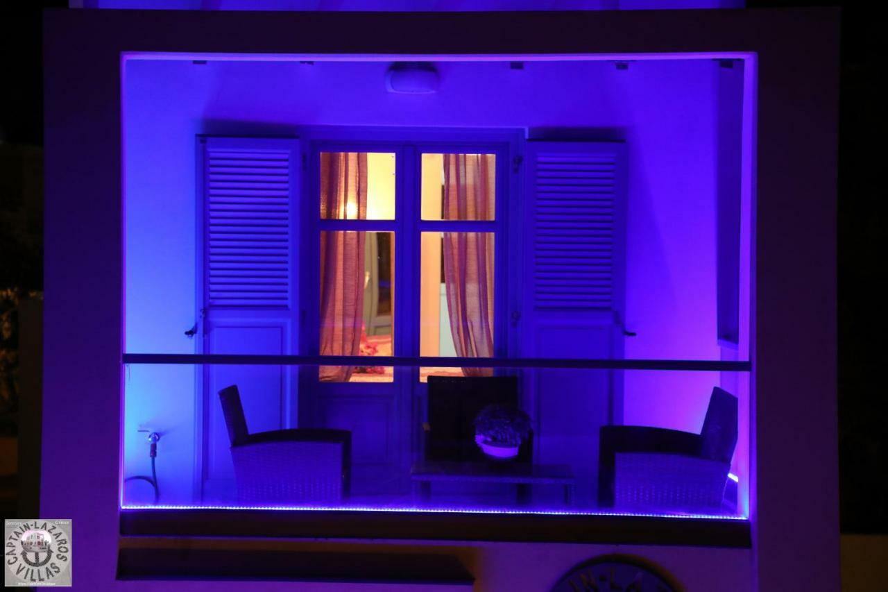 Located By The Sea One Beachfront Private Captain Lazaros Pool Villa With Loft In 750Sqm Spacious Private Plot-Jacuzzi-Sunrelax-Furnished Terace-Gazebo-Private Parking,Sleep 3 Adults And 2 Children, Just Steps From The Black Beach-Seaview Перисса Экстерьер фото